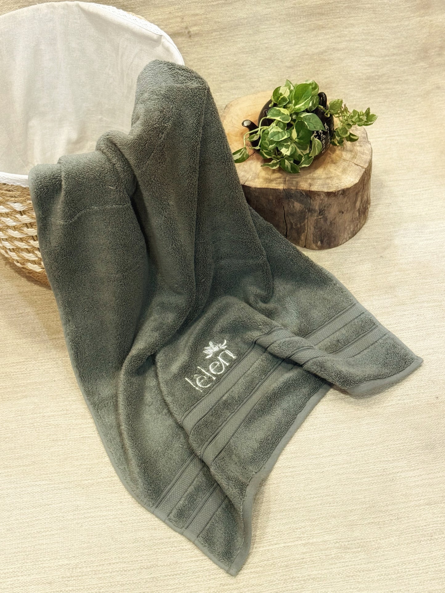 Bamboo Cotton Blend Bath Towels