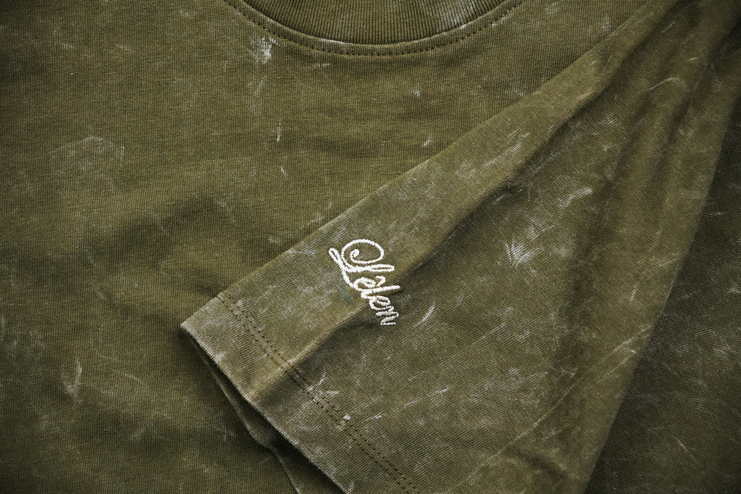 Drop Shoulder Tees - Acid Wash