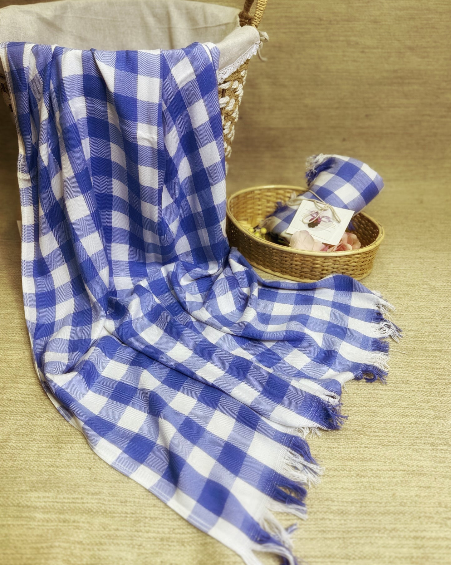 Bamboo fibre bath linens