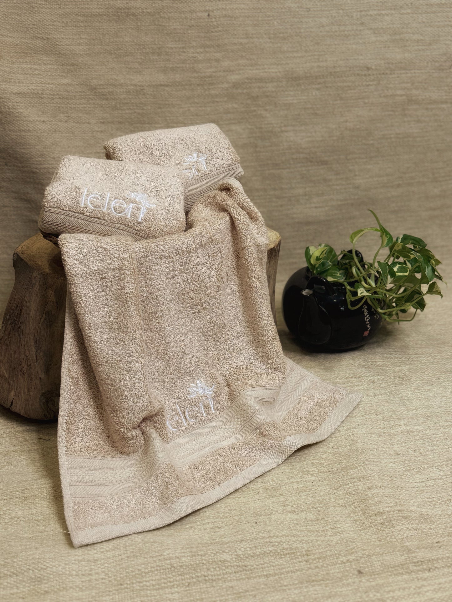 Bamboo Cotton blend face towel
