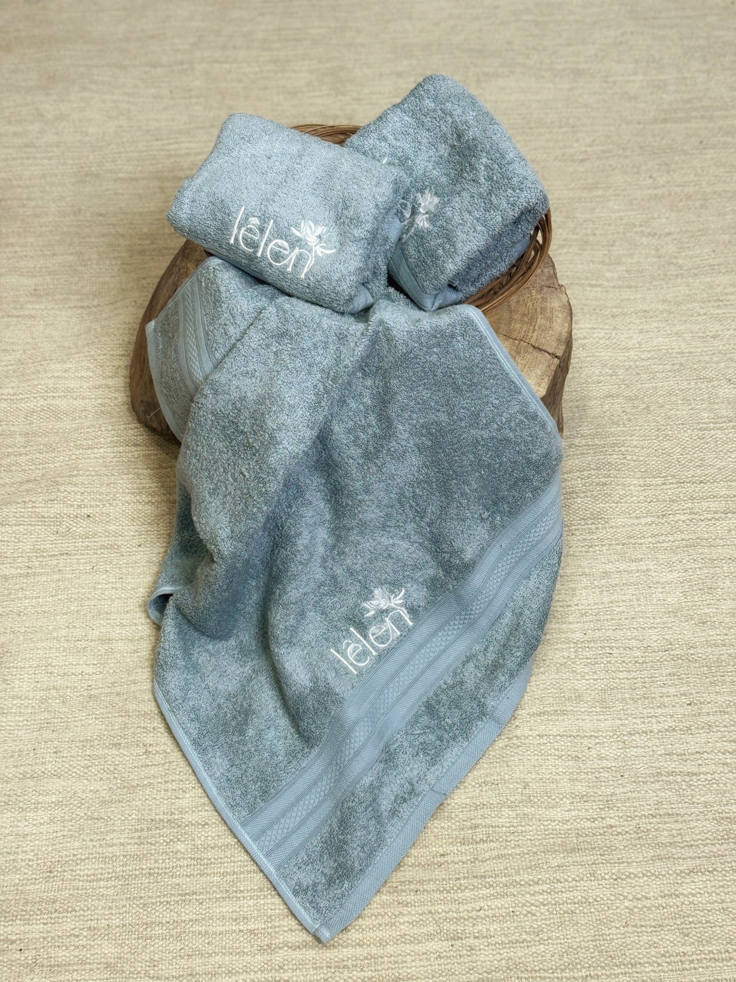 Bamboo Cotton blend face towel