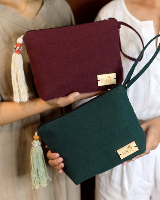 Mizo Handloom Pouch