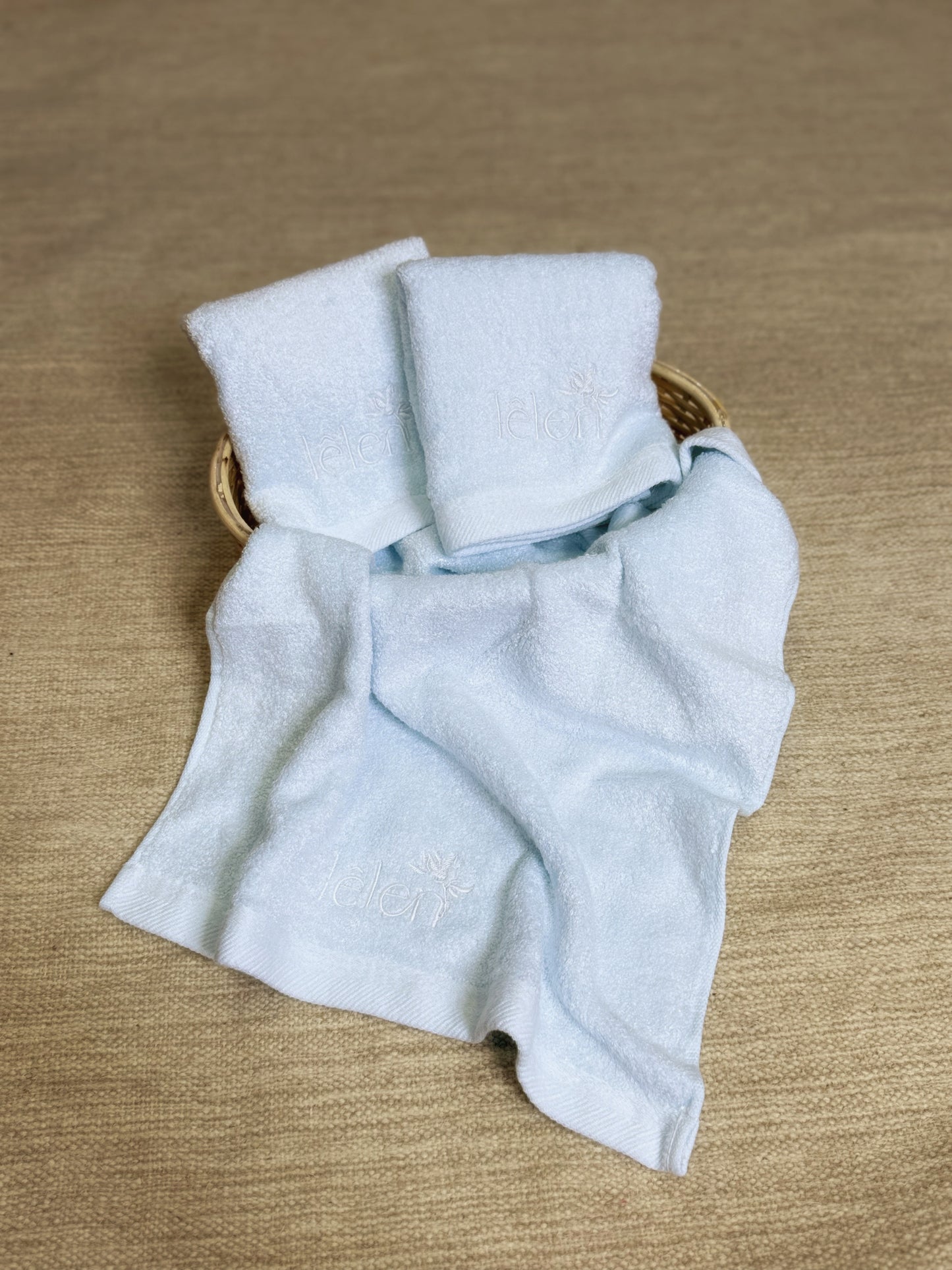 Bamboo Cotton blend face towel