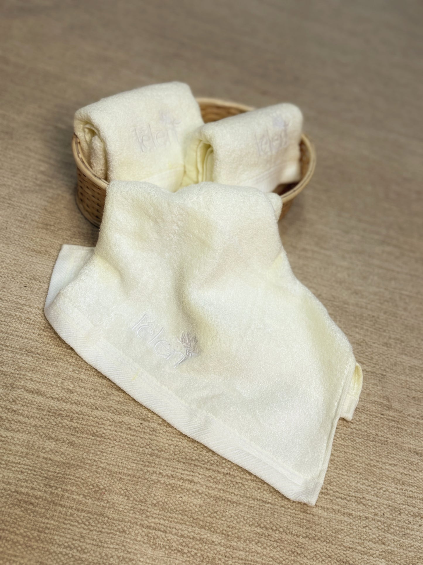 Bamboo Cotton blend face towel