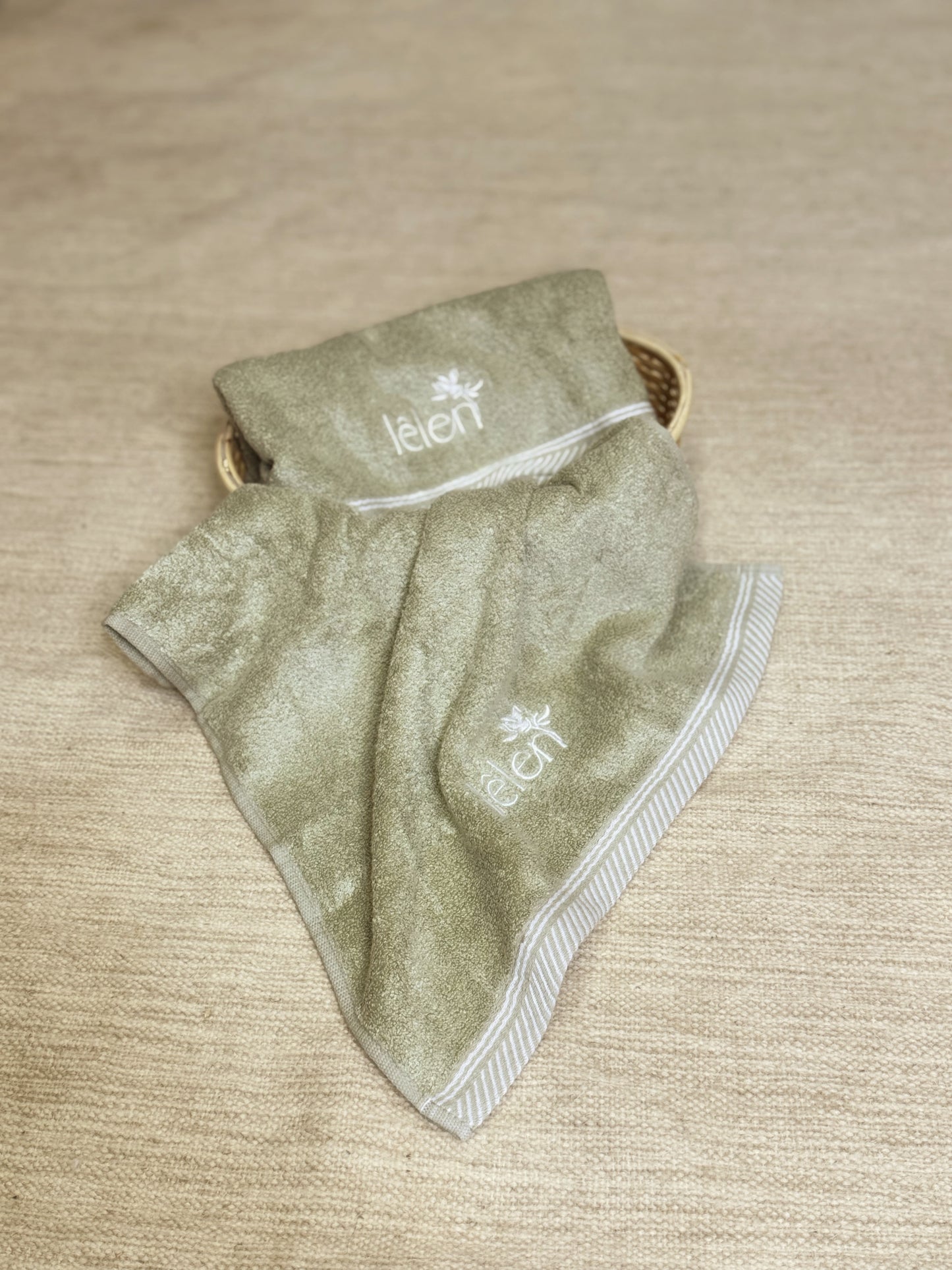 Bamboo Cotton blend face towel