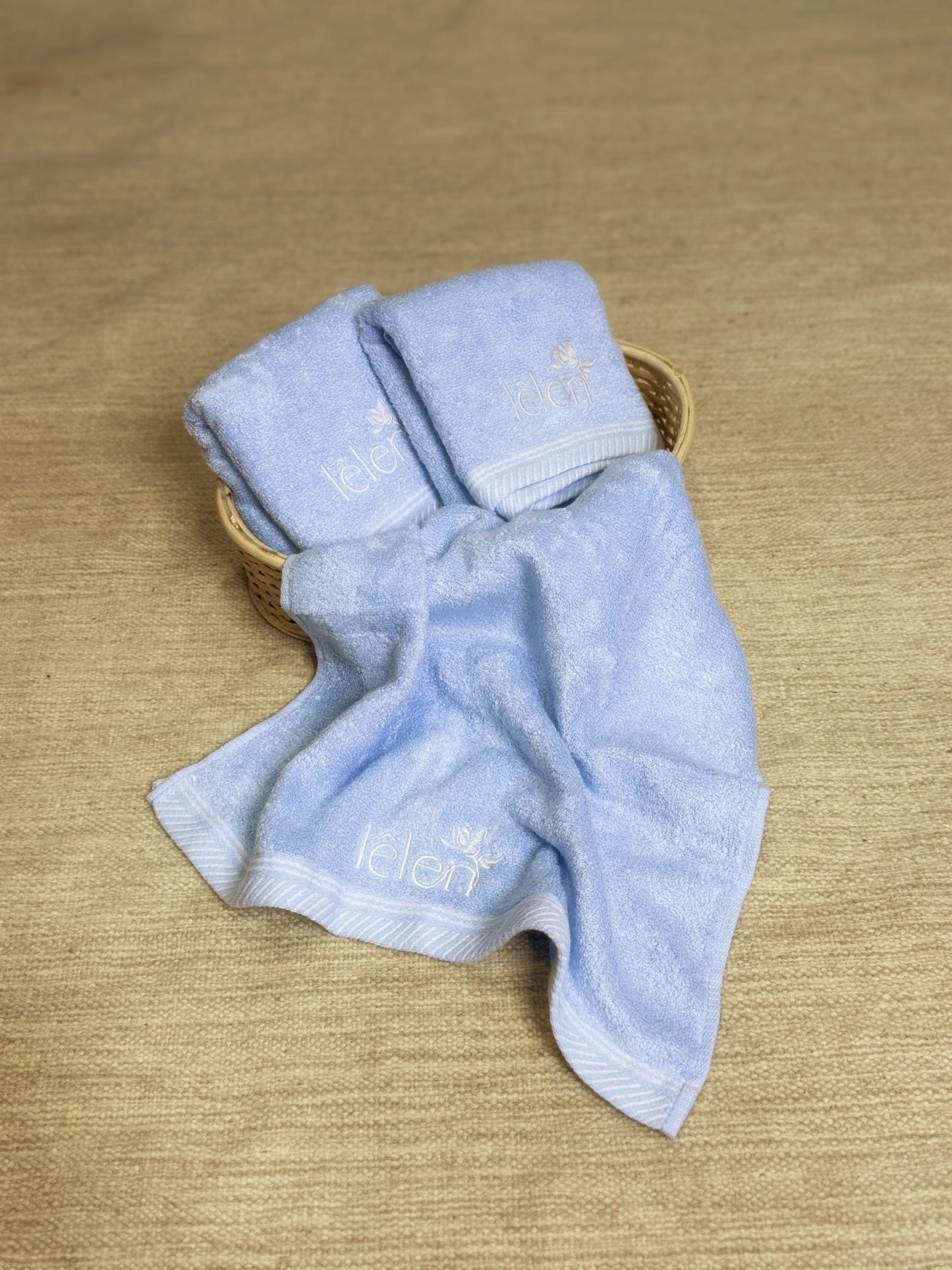 Bamboo Cotton blend face towel