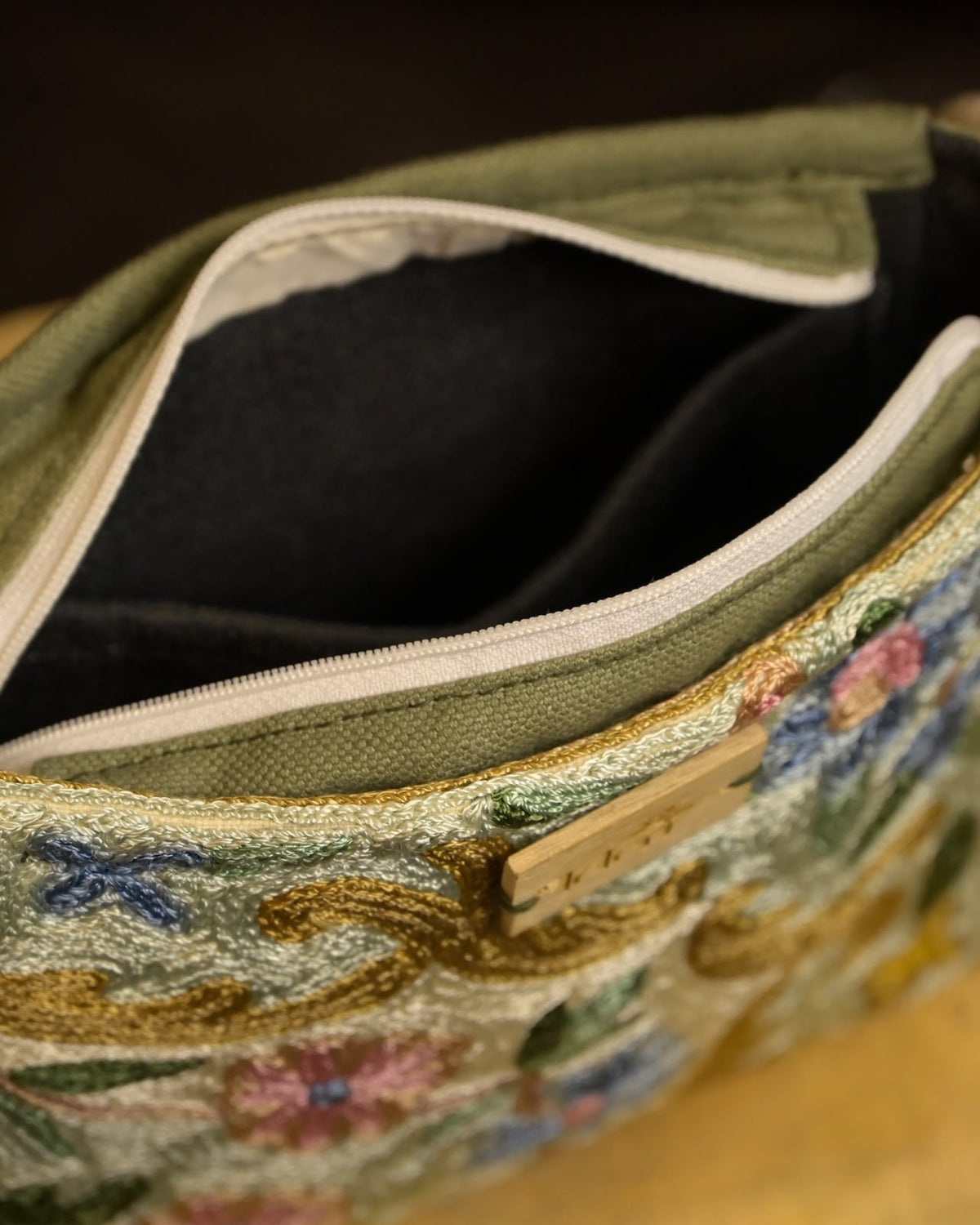 Silk Embroidered Sling